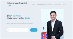 Desktop Screenshot of makemoneyonlineglobal.com